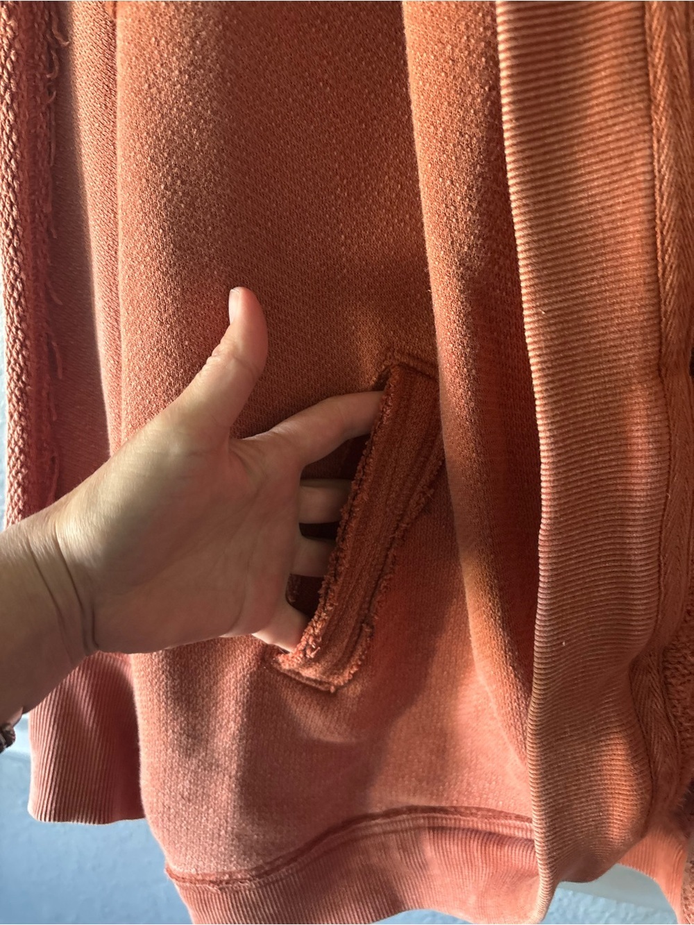 We The Free Forever Cardigan Auburn Cotton Size M - Picture 11 of 12